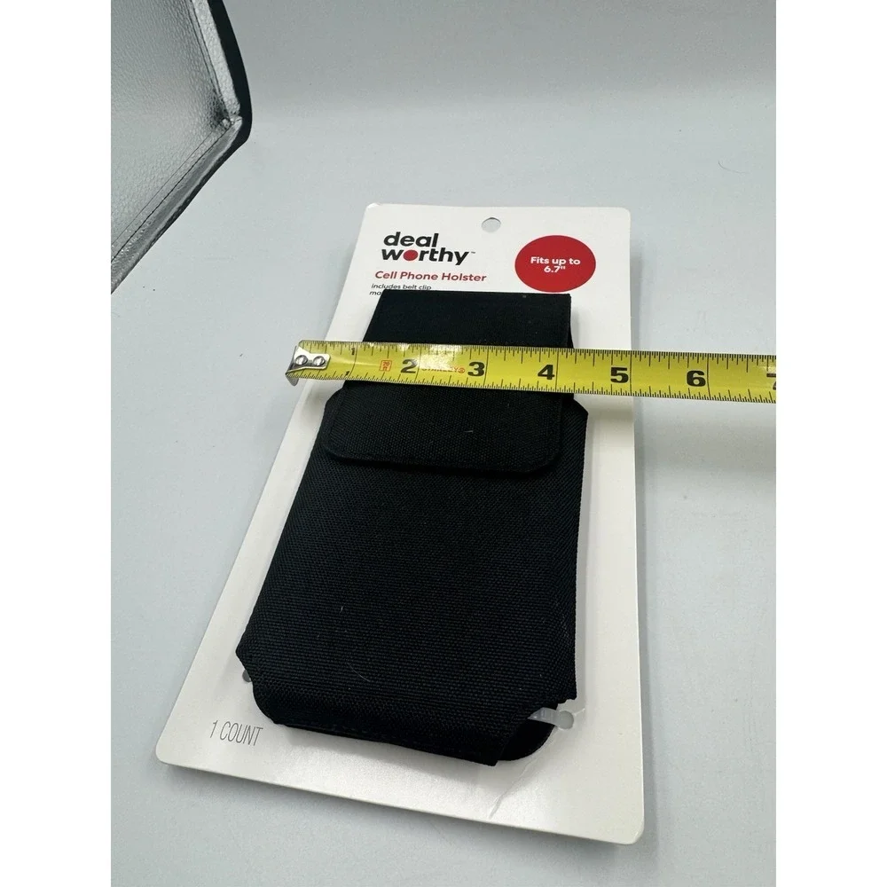 Cell Phone Holster Belt Clip Magnetic Closure Fits Up To 6.7